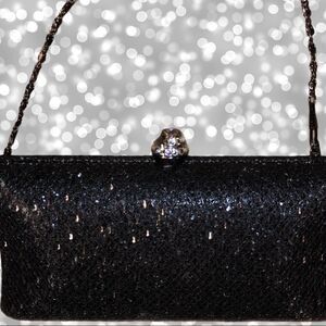 Beautiful JNB brand  hard shell evening bag